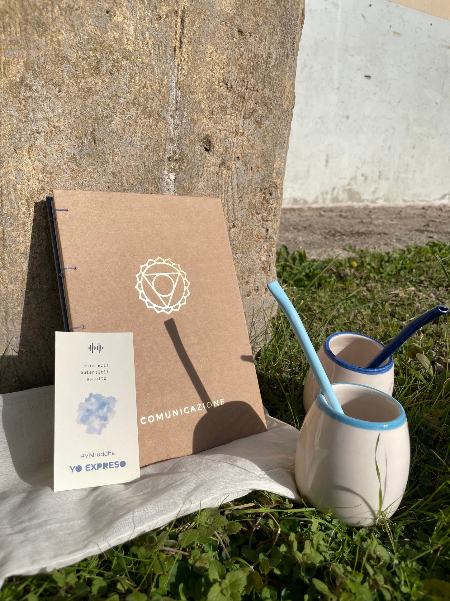 KIT QUADERNO + MATE CHAKRA 💙 GOLA